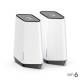 Netgear SXK80-100EUS SXK80 Orbi Pro WiFi 6 Business-Tri-Band-Mesh-AX6000-System mit 1 Router SXR80 und 1 Satellit SXS80