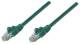 Intellinet 737111 Premium network cable, Cat6a, S/FTP 100% copper, Cat6a certified, LS0H, RJ45 plug/RJ45 plug, 20.0 m, green