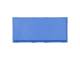 ALLNET Brick'R'knowledge plastic tray 2x1 blue top and bottom pack of 10