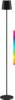 Goobay Kabellose LED-Stehleuchte, Größe XL, 122 cm, RGBW, schwarz - mit Touch-Steuerung, 5 W, 220 lm, zahlreiche RGB-Lichtfarben, warmweiß (3000 K), IP44, stufenlos dimmbar