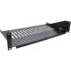 InLine® 48,3 cm ( 19 Zoll ) Fachboden, 250mm, 20kg, 2HE, RAL 9005 schwarz