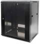 INTELLINET 48.3cm 19i Wallmount Cabinet 15U hxwxd 770 x 570 x 600 Flatpack black