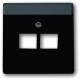 Busch Jaeger 2CKA001710A3615 BJ 1803-02-81 Cover for UAE connection boxes 2f anthracite