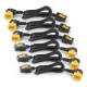APC AP8714R Netzkabel IEC 60320 C19 auf C20 16 A 1,22 m mit Latch 90°-Stecker Schwarz