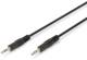 DIGITUS audio connection cable, stereo, 2.5m, black