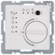 Berker 75441129 Raumtemperaturregler mit Taster-Schnittstelle Q.1 polarweiß