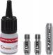 RUNPOTEC 20250 Reparatur-Set GF4 Gewinde RTG Ø6mm 4-teilig für Glasfaserstab Ø4