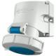 Mennekes 9171 wall socket TwinCONTACT 32 A 4p 9h 230 V IP67