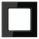JUNG AC581BFSW frame 1gang Serie A, creation black