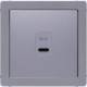 Berker 48606084 Z-ST für USB Q.x alu mit 