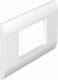 OBO Bettermann 6107102 S990-RW AF2 cover, 2-fold pure white