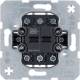 Hager WDE303808 double toggle switch with separate input terminals, toggle switch insert underfloor 10 AX