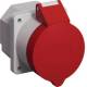 Hager KEM31S92R0LMF unibar M replacement socket CEE 16 A 5-pole 