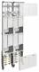 Hager ZK53W7N Komplettfeld 4ZP univ.Z H1350mm 2-feld