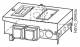 Siemens BVP:203150 16 amp outlet box, BD2-AK2M2/2SD163CEE165A