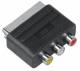 INDEXA CKUSST Adapter Cinch-KupplungScart-Stecker E 24243