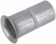 Fränkische Rohrwerke 20590050 Frankish steel tube spout SES EV-50, M50 galv