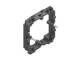 Kleinhuis KETR15 device carrier 71x71x15 mm PA RAL9005 deep black