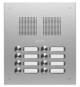 Grothe 78724 TS 787 2-4 Türstation EV1 silber 2rh UP mit Kasten 8 Klingeltaster 