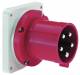 Bals 2837 Flanschgerätestecker TE gerade 63A 5p 400V 6h IP44