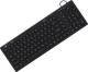 KeySonic Keyboard KSK-6031INEL-B Corded (DE) IP68 Backlight sw