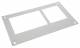 Hager M-DBLA3540 Deckblech mit schlitzen verzinkt IP40 350x400
