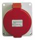Schneider Electric PKY32W434 Schneider CEE Wandsteckdose Schneidkl. 32A 3p+E 380-415VAC