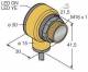 Turck T18SP6LPQP Opto Sensor, retro-reflective sensor 3073336