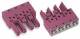 WAGO 770-284/081-000 socket part code B 4P. 2L pink