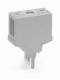 WAGO 286-113 empty plug gray