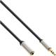 InLine® Slim Audio Kabel Klinke 3,5 mm ST/BU, Stereo, 10 m