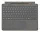 Microsoft 8XB-00189 MS Surface Pro Zubehör Type Cover mit Pen Ablage platinum Französisch