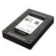 StarTech.com 6,3 cm ( 2,5 inch ) to 8,9 cm ( 3,5 inch ) SATA Aluminum Hard Drive Adapter Enclosure with SSD/HDD Height up to 12.5m