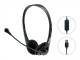 Equip Stereo-Headset Wired mit Mikro USB-A 1.80m schwarz