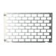 Legrand 001962 Montageplatte Lina 25 für Plexo³ Verteiler 12M/Reihe H150 mm