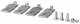 Moeller 206914 EATON AB-CI-K4/5 mounting bracket for small housing 