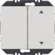 Berker 24127303 Wandsendermodul Enocean mit Wippe 2fach einseitig mit Symbol Pfeile K.5