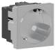 Ggk 6972 Module 45 / Schuko socket 1-fac,
