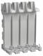 Hager HZT661 S-Schienenadapter 3P+N für SLS