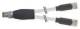 Murrelektronik 7000-87001-2100030 M8 St Y-Verteiler M8 Bu 0° PVC gr 0,3m