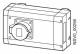 Siemens BVP:034279 outlet box BVP: 034 279, BD01-AK2X/CEE165S