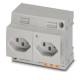 Phoenix Contact 0804110 EO-J/PT/LED/DUO Doppelsteckdose