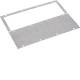 Hager MES-LBE04 Kombiflansch Lochblech 1 mm IP40 298x200 (BxT)