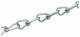 Ridi Leuchten 0200251 TRA008 federal 30m galvanized chain, each meter