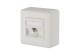 Metz Connect 1309110002-E E-DAT module 1 port AP Cat.6A pure white connection outlet