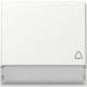 Gira 367366 toggle switch symbol doorbell+BSF TX_44 WG UP pure white