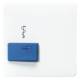 Jung CD022A-2WW Cover for Aki call button blue, CD 022 A WW-2 alpine white