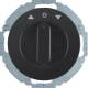 Hager WDE38112145 Jalousie rotary switch 1p UP with central piece rotary knob R.classic