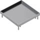 Hager EKQ160BL25 Stainless steel cassette Q16 blind coating T=25 mm