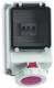Bals 15145 Wandsteckdose GT abgesichert 63A 5p 400V 6h IP67 Geh.Gr:260x160